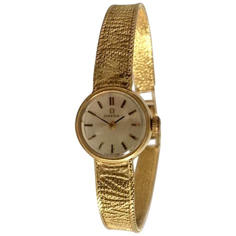 omega ladies gold watches|ladies omega gold watch 1970s.